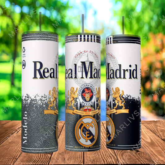 REAL MADRID SOCCER 20oz Tumbler Cup