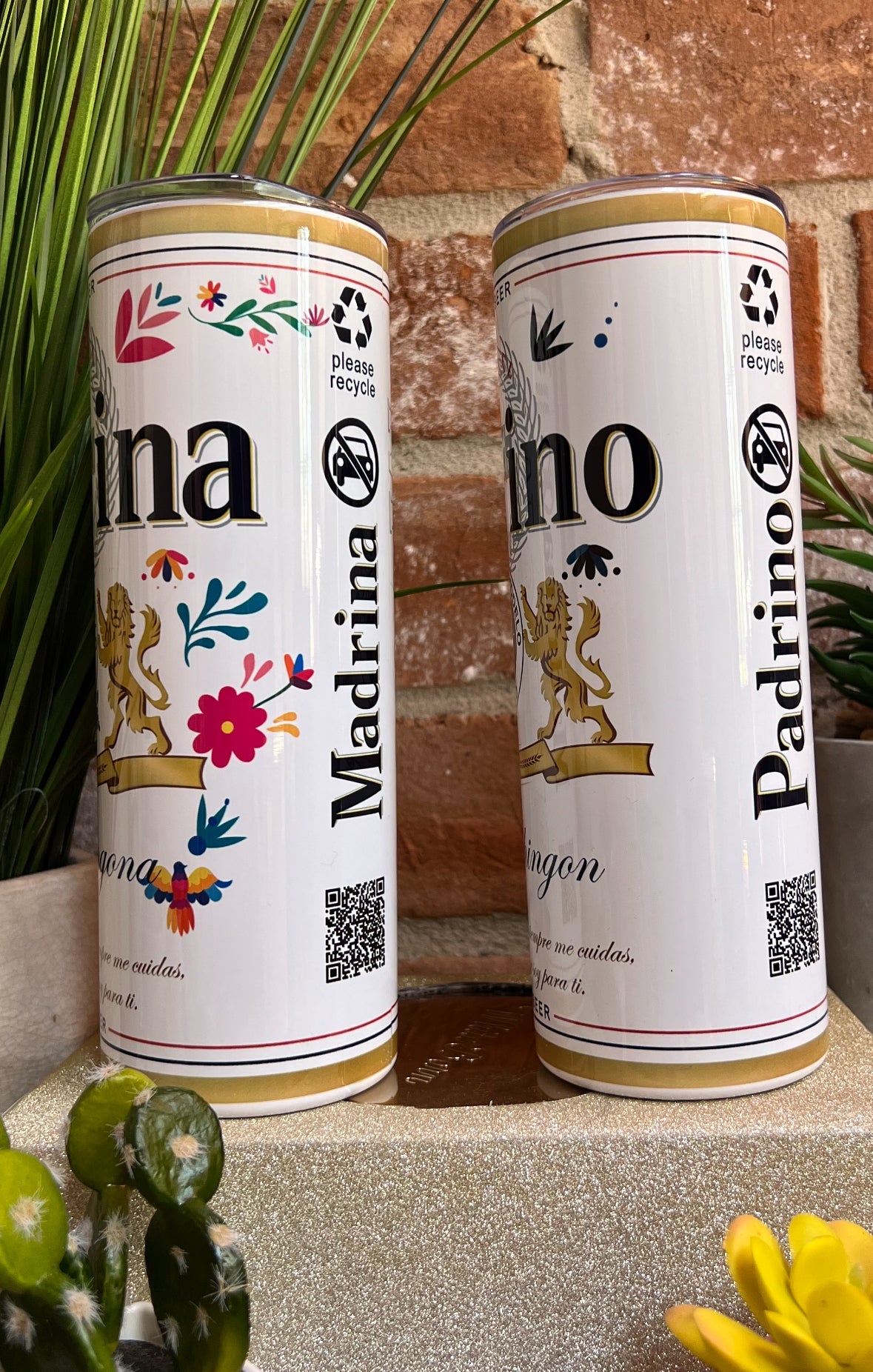 Padrinos Bundle pack of 2 - 20oz tumbler cup