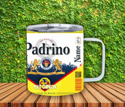 SOCCER PADRINO AMERICA 12oz Tumbler Mug