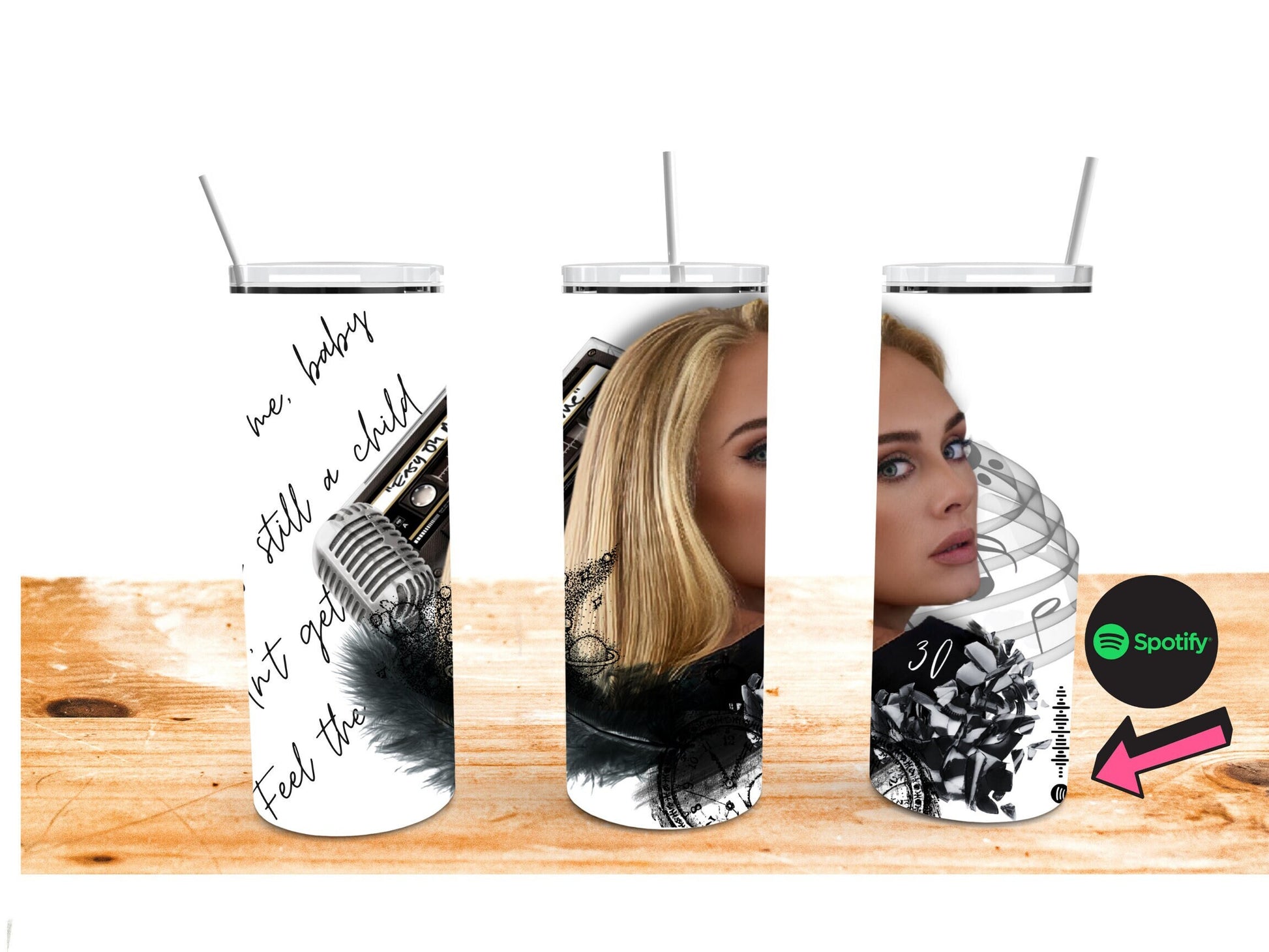 ADELE 30 - Tumbler (Easy On Me)