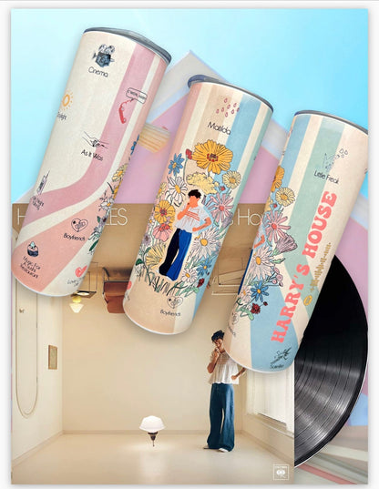 Harry's House -Tumbler 20oz, Harry Styles Merch, Harry Styles Gift, Harry Styles tumbler cup, Harry Styles House, Harry Styles, harrys house